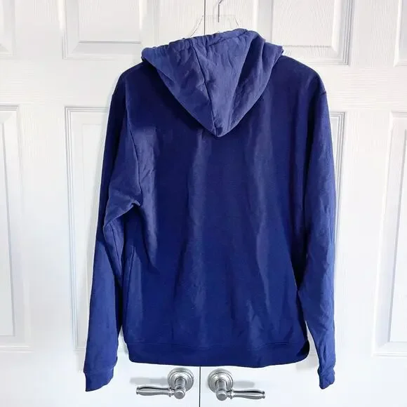 Hill House The Teddy Zip-Up Hoodie Jacket Navy